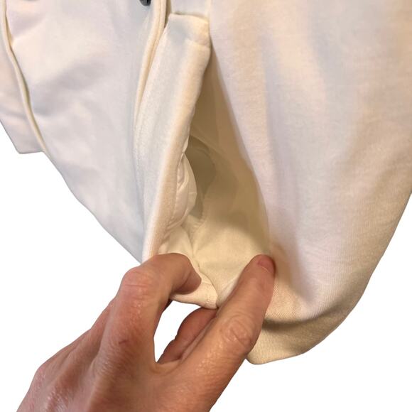 Adrienne Vittadini Double Breasted Crop Jacket Size 12 Autumn White Pockets NWT - Picture 4 of 8